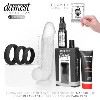 Darkest Temptation Zestaw Wzmacniający dla Par Erection 4-elementowy