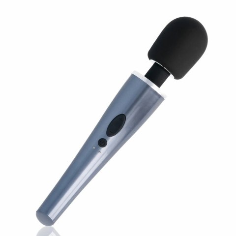 Black&Silver Dexter - Masażer Rożdżka 10 Trybow Silikon USB 30,6cm