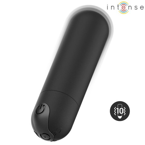 Intense Karen Mini czarny - kompaktowy stymulator wibracyjny USB