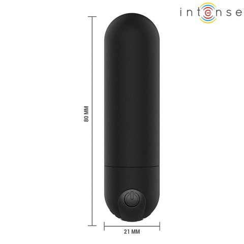 Intense Karen Mini czarny - kompaktowy stymulator wibracyjny USB