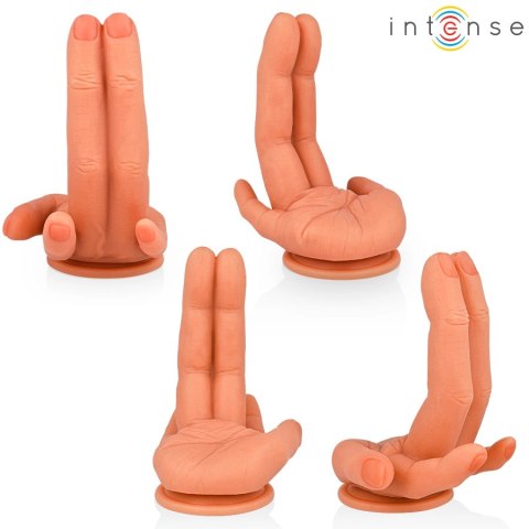 Intense LEELA elastyczna dłoń - stymulator punktu G, silikon 12,6 cm