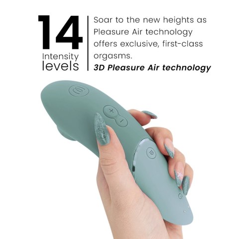 Womanizer Next Sage - Intymny stymulator powietrzny 3D, 14 poziomow, IPX7