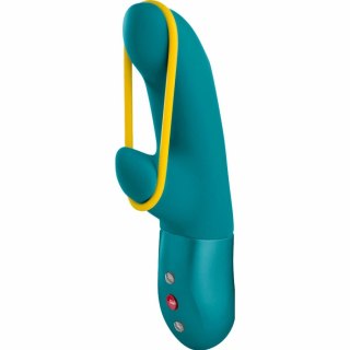 Fun Factory Amorino Rabbit Aquamarine - wielofunkcyjna maszyna intymna IPX7