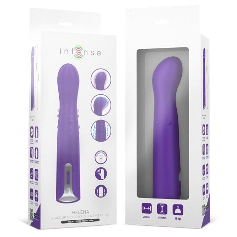 Intense Helena Up & Down - stymulator z systemem ruchomych koralikow 13,5 cm