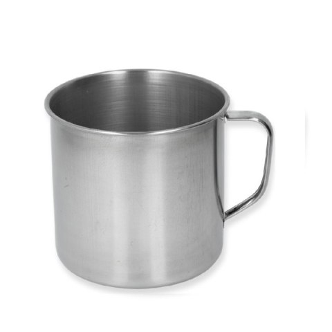 Kubek ze stali nierdzewnej z uchwytem śr.11cm. CHSO12054