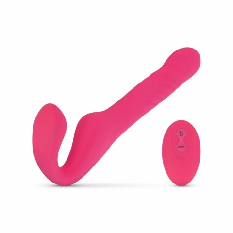 Teazers Strapless Wibrujący System Intymny Rożowy z Pilotem