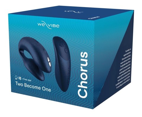 We-Vibe Chorus Cosmic Blue - Wibrujący model dla par, 10 trybow, Bluetooth