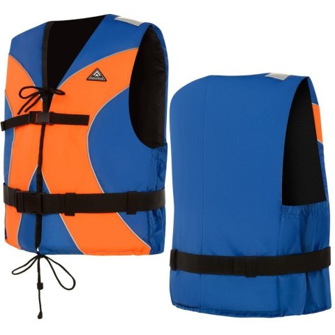 KAMIZELKA ASEKURACYJNA STANDARD AQUARIUS XS NIEBIESKO-POMARAŃCZOWA