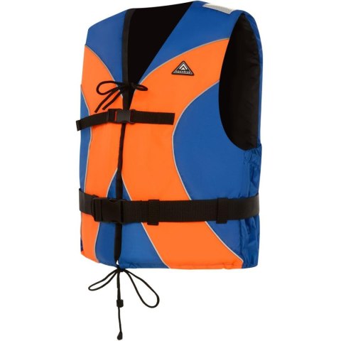 KAMIZELKA ASEKURACYJNA STANDARD AQUARIUS XS NIEBIESKO-POMARAŃCZOWA