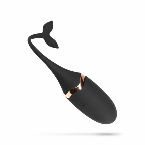 Teazers Vibrating Egg Black - Model z Pilotem, 10 Trybow, USB