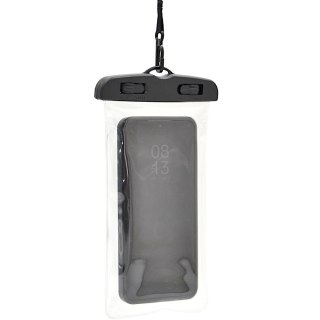WODOODPORNE ETUI POKROWIEC NA TELEFON 11,7X21CM PVC CZARNE GRUNDIG