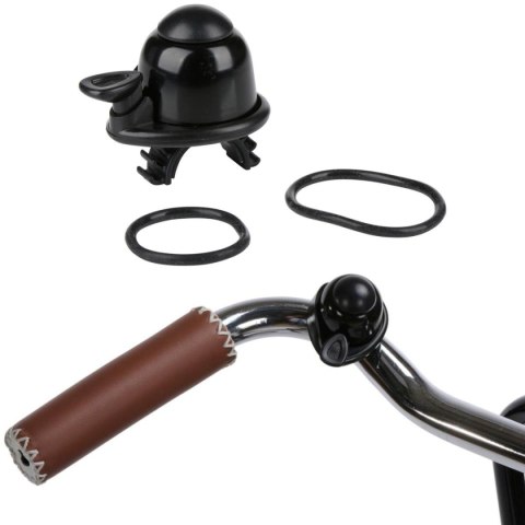 DZWONEK ROWEROWY GRUSZKA ŚR 35MM DUNLOP CZARNY