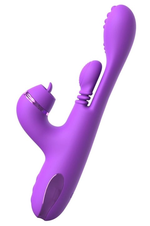 Fantasy For Her IntiMotion Pulse Pro fioletowy 24 cm 4 silniki