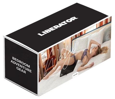 Liberator Wedge Black - ergonomiczna poduszka intymna, 61x35,5x18 cm