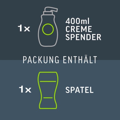 Veet Men Total Pro Krem do depilacji ciała 400 ml z pompką