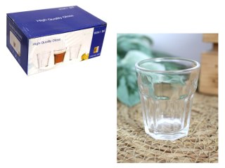 Kieliszki szklane 50 ml do wódki 5,5 x 5 cm - kpl 6 szt. SZC-2423