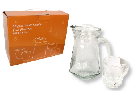 Komplet dzbanek 1300 ml + 4 kubki 265 ml SSD-101
