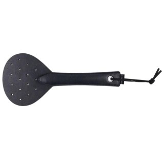 Sportsheets Swift Spanker Czarna packa z perforacją ze skory PU 29 cm