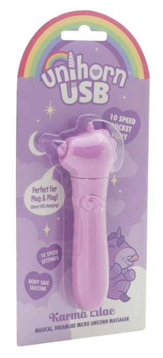 Unihorn Karma Lilac Mini - kompaktowy model z ładowaniem USB, fioletowy