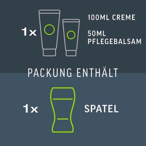 Veet Men TOTAL PRO Zestaw do Depilacji Intymnej 2w1 z Aloesem 150ml