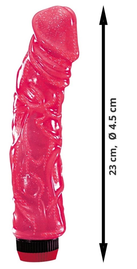 You2Toys Vibrator Jelly Large Rożowy 23 cm elastyczny model