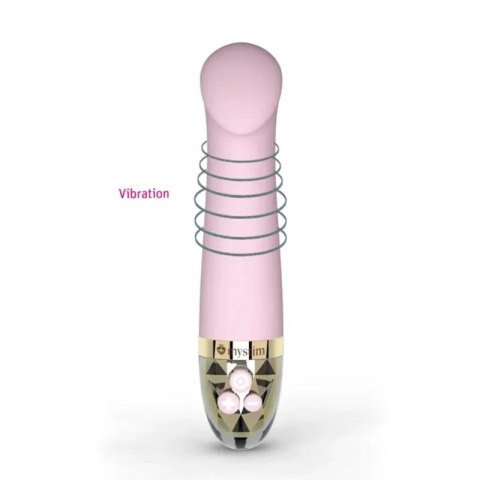 Mystim Right on Ron Rose - wibrator G-spot, silikon, 8 trybow, USB, 17cm