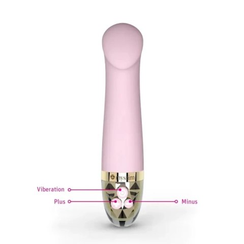 Mystim Right on Ron Rose - wibrator G-spot, silikon, 8 trybow, USB, 17cm