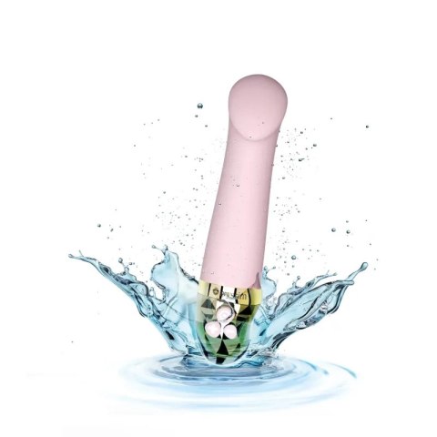 Mystim Right on Ron Rose - wibrator G-spot, silikon, 8 trybow, USB, 17cm