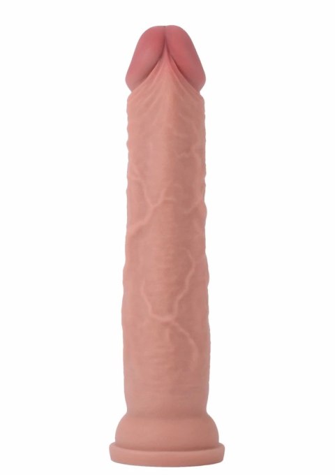 TOYJOY Deluxe Dual Density Dong TPE 33 cm z przyssawką, dwuwarstwowy