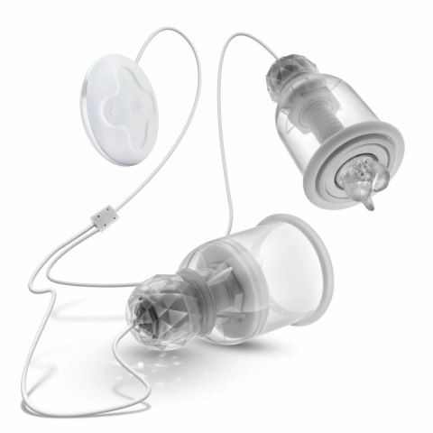 Blush Temptasia Titillator - System do masażu i rotacji z przyssawkami, USB