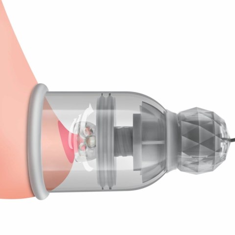 Blush Temptasia Titillator - System do masażu i rotacji z przyssawkami, USB