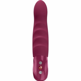 Fun Factory Stronic Deep Pulsator z funkcją pchającą, czerwone wino, 20,5 cm