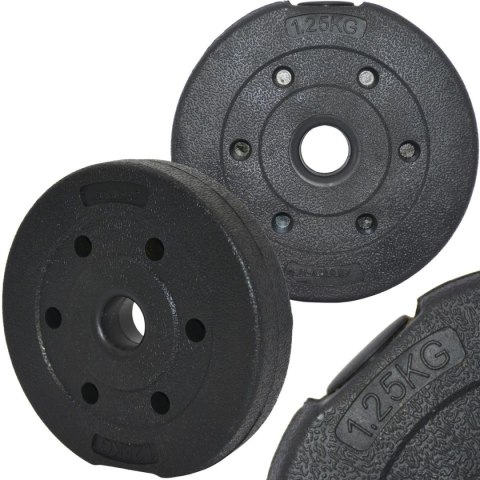 OBCIĄŻENIE BETONOWE 1,25 KG ENERO FIT fi26,5