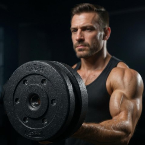 OBCIĄŻENIE BETONOWE 1,25 KG ENERO FIT fi26,5