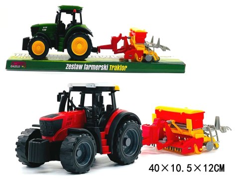 Traktor z maszyną rolniczą