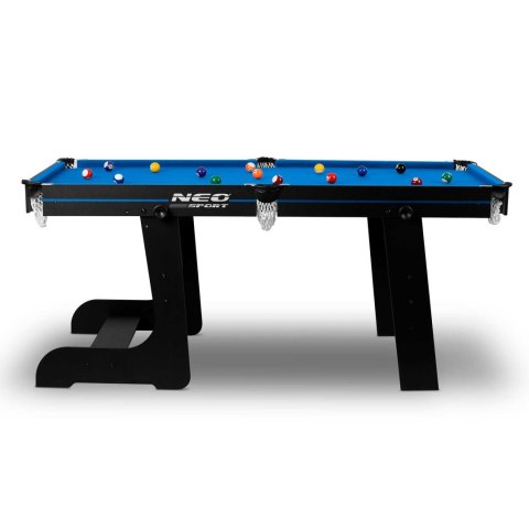 Stół bilardowy 6ft zestaw stół do bilarda bilard duży Neo-Sport NS-808