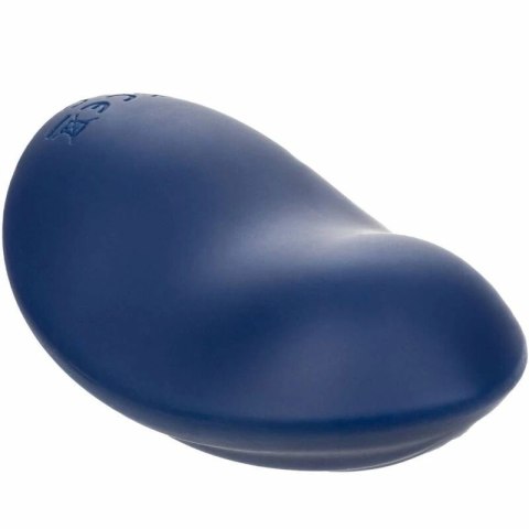 CalExotics Cashmere Velvet Curve Blue - Masażer silikonowy 10 trybow IPX7