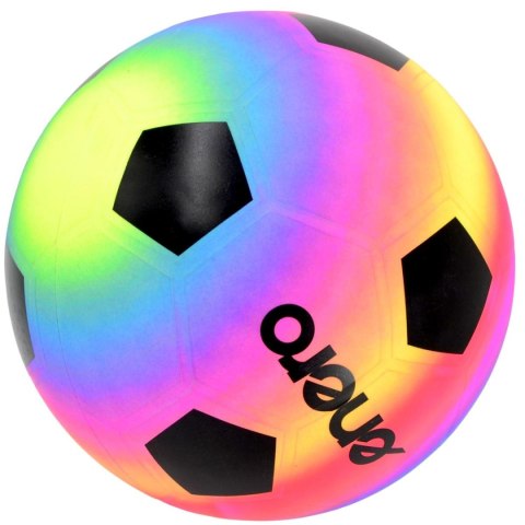 PIŁKA NOŻNA WINYLOWA RAINBOW 21CM 200G ENERO