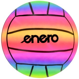 PIŁKA SIATKOWA WINYLOWA RAINBOW 21CM 200G ENERO