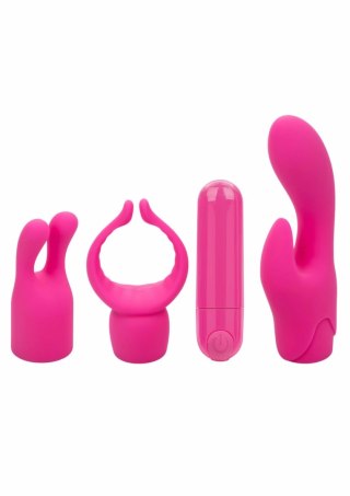 Lovers Collection zestaw wodoodporny z 3 końcowkami silikonowymi USB