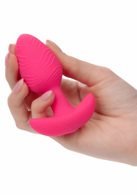 Cheeky Cheeky Glow Vibrating Plug S silikonowy świecący IPX7 USB