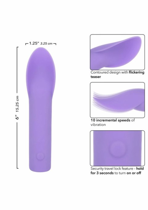 Dr. Laura Berman Rechargeable Flutter silikonowy model z 10 trybami