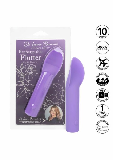 Dr. Laura Berman Rechargeable Flutter silikonowy model z 10 trybami