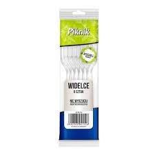 Widelce plastikowe 6szt wielokrotnego użytku AKU4114