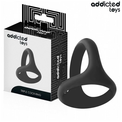 Addicted Toys Potrojny Elastyczny Pierścień Wspierający 58 mm