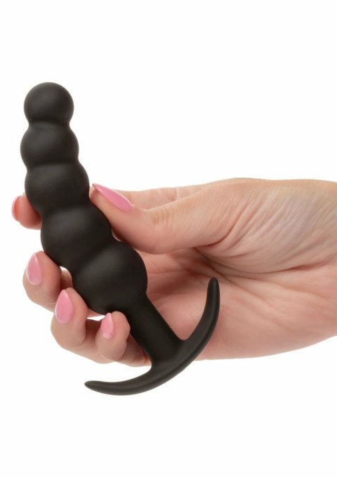 CalExotics Boundless Vibrating X5 Beaded Plug silikonowy, 10 trybow, wodoodporny