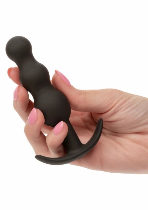 CalExotics Boundless Vibrating Beaded Plug silikonowy, wibrujący, IPX7