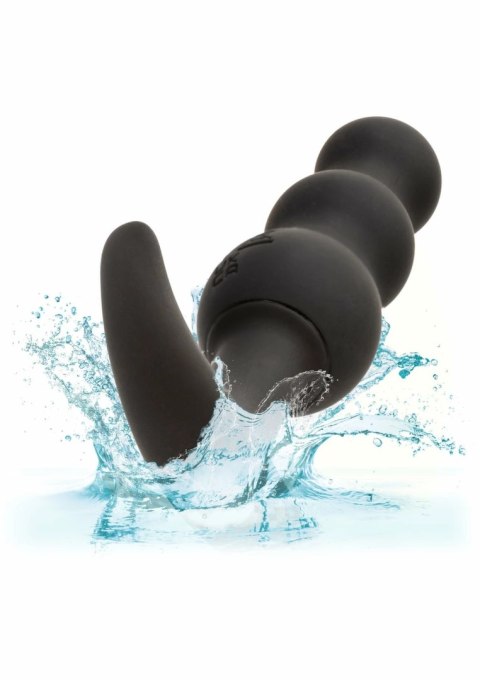 CalExotics Boundless Vibrating Beaded Plug silikonowy, wibrujący, IPX7