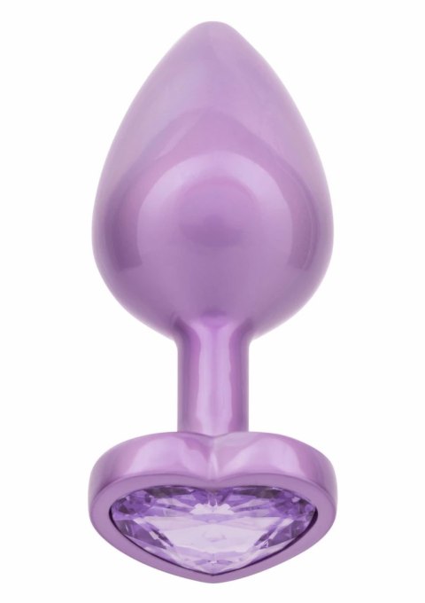 CalExotics Jewel Diamond Heart Plug Large - elegancki model z kryształem, rozmiar L