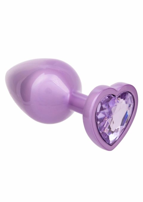CalExotics Jewel Diamond Heart Plug Large - elegancki model z kryształem, rozmiar L
